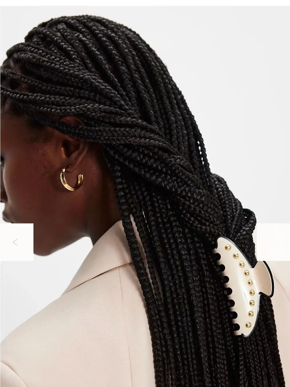 Larkin Studded Claw Clip